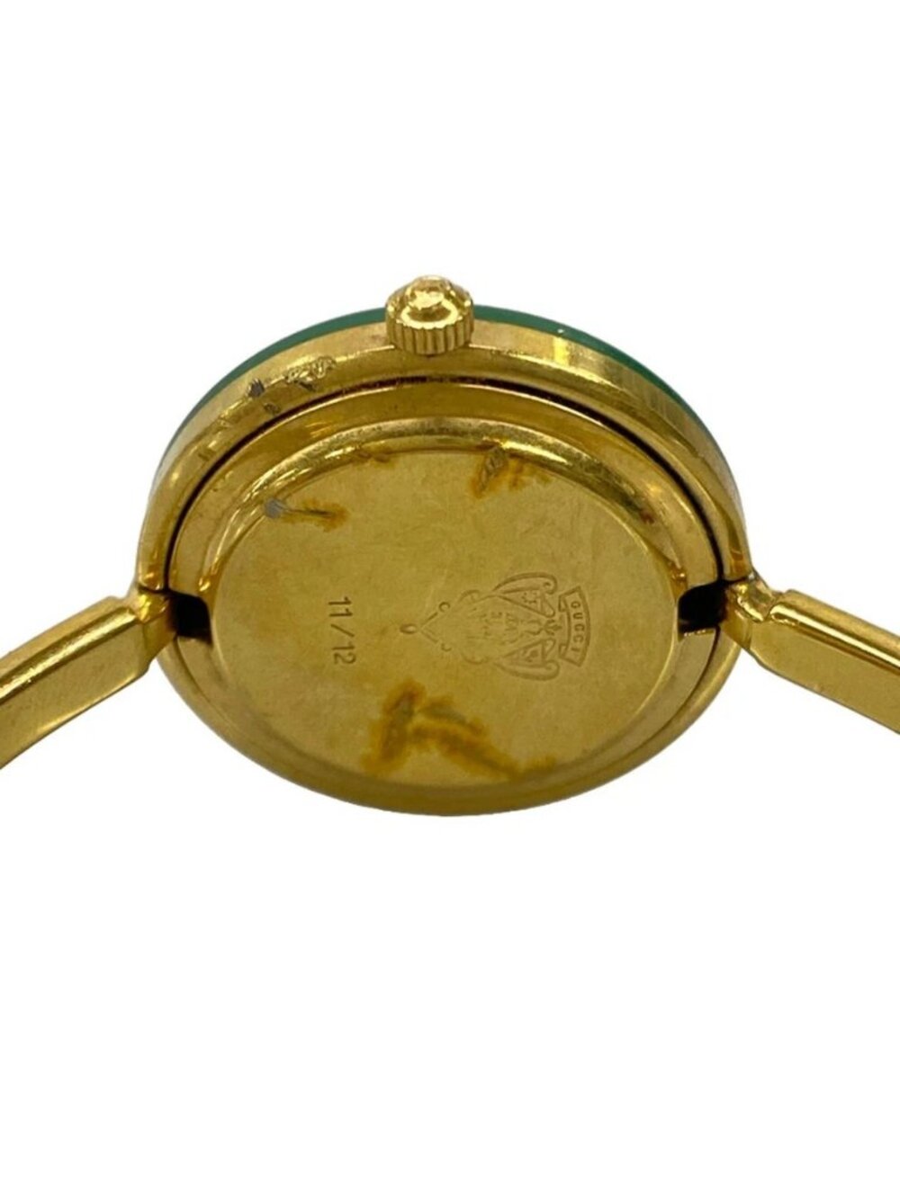 GUCCI Bezel Watch 11/12 - Gold Women's Wrist Watch - Picture 4 of 14